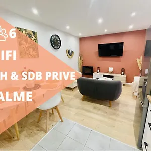  Appartement Le Terra-cota 3 Ch Privees 10' Gare-port Et Plage, Wfi, Cosy
